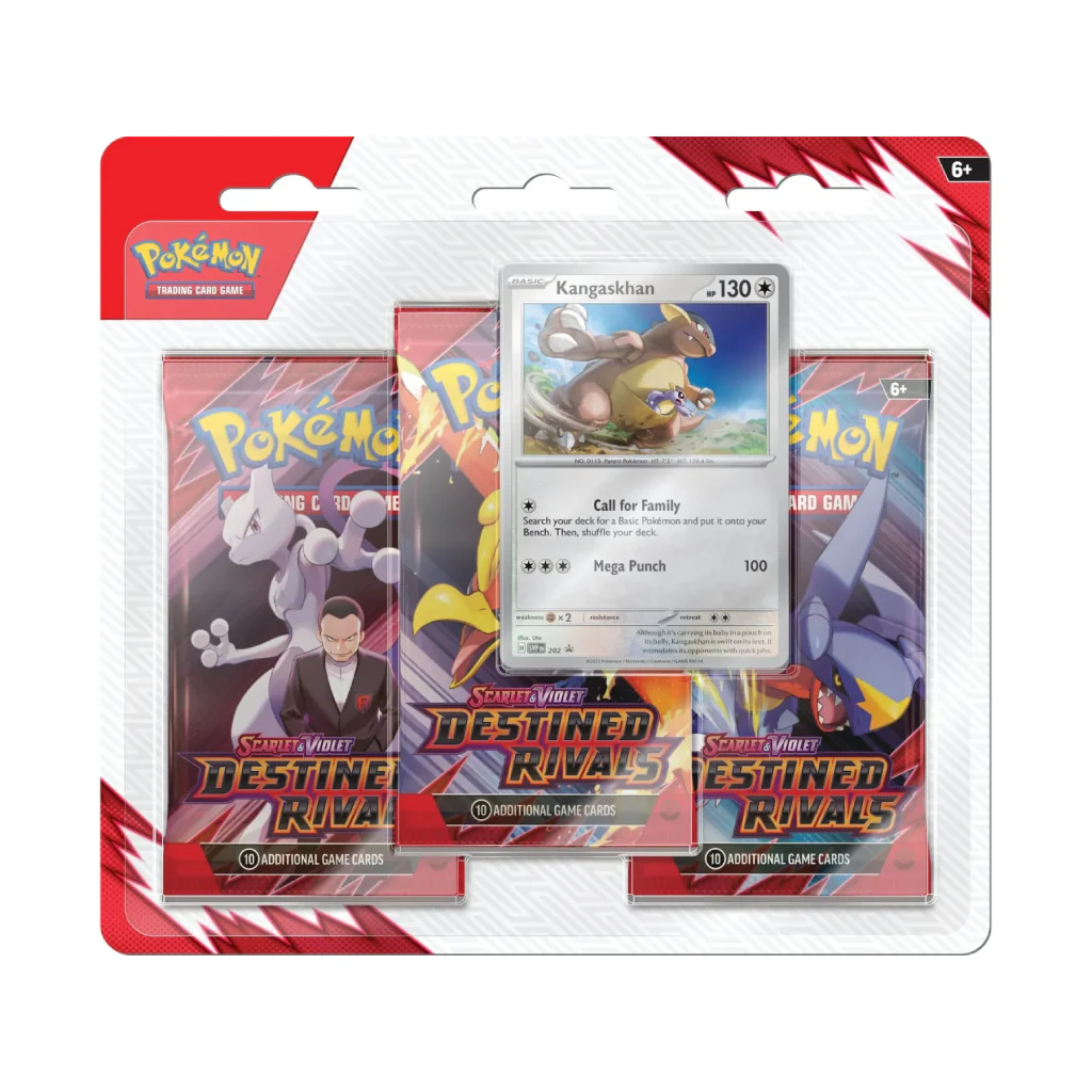 Pokemon - Destined Rivals - 3 Pack Blister (Kangaskhan)