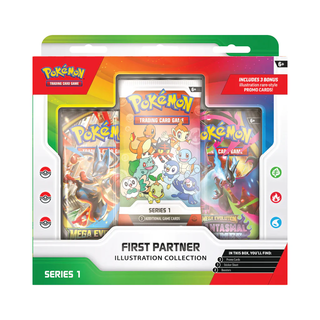 Pokemon - First Partner Illustration Collection - Series 1