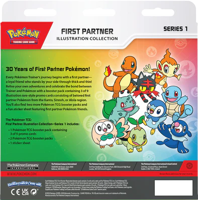 Pokemon - First Partner Illustration Collection - Series 1 - Image 4