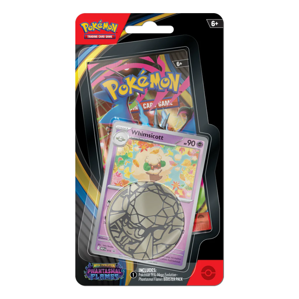 Pokemon - Phantasmal Flames - Checklane Blister (Whimsicott)