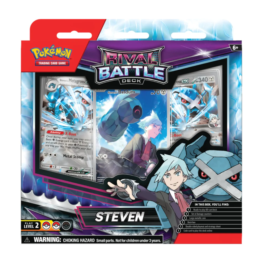Pokemon - Rival Battle Deck - Steven - Image 2