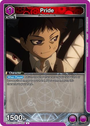 Pride (085) (UE09BT/FMA-1-085) - UE09BT FULLMETAL ALCHEMIST