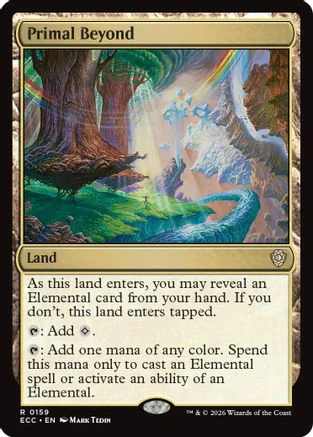 Primal Beyond (ECC-159) - Commander: Lorwyn Eclipsed