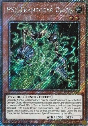 PSY-Frame Driver (Platinum Secret Rare) (RA05-EN002) - Rarity Collection 5 1st Edition