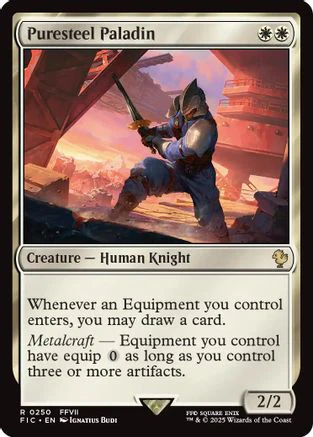 Puresteel Paladin (FIC-250) - Commander: FINAL FANTASY