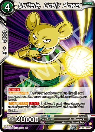 Quitela, Godly Power (BT28-129) - Prismatic Clash Foil