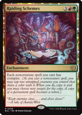 Raiding Schemes (ECL-239) - Lorwyn Eclipsed