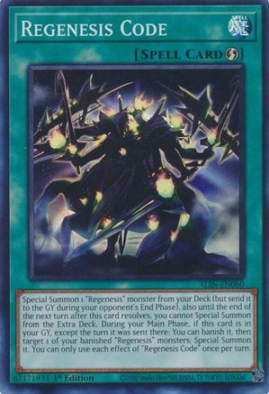 Regenesis Code (ALIN-EN060) - Alliance Insight