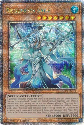 Regenesis Sage (Quarter Century Secret Rare) (ALIN-EN014) - Alliance Insight
