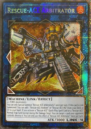 Rescue-ACE Arbitrator (Starlight Rare) (BPRO-EN051) - Burst Protocol 1st Edition