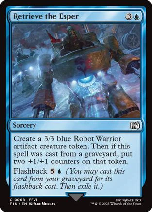 Retrieve the Esper (FIN-068) - FINAL FANTASY Foil