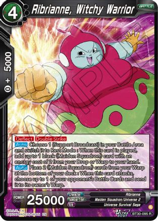 Ribrianne, Witchy Warrior (BT30-095) - Three Glorious Fighters