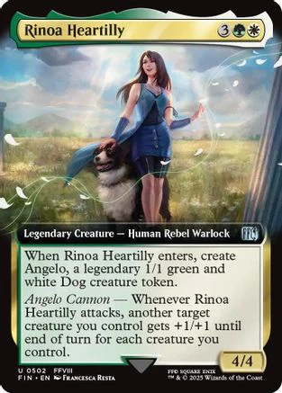 Rinoa Heartilly (Extended Art) (FIN-502) - FINAL FANTASY Foil