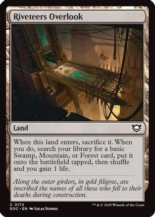 Riveteers Overlook (EOC-172) - Commander: Edge of Eternities
