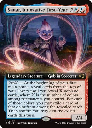 Sanar, Innovative First-Year (Extended Art) (ECL-378) - Lorwyn Eclipsed