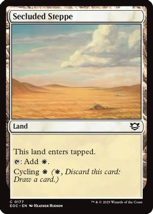 Secluded Steppe (EOC-177) - Commander: Edge of Eternities