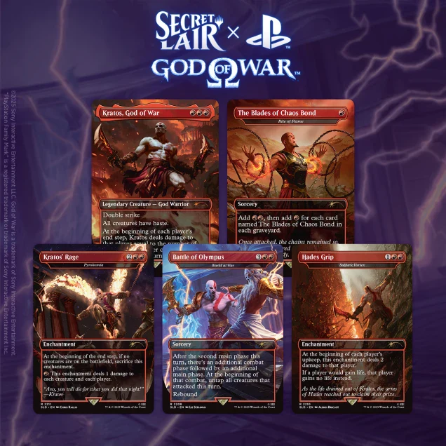 Secret Lair Drop Series - Secret Lair x God of War - Greek (Non Foil)