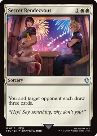 Secret Rendezvous (0217) (FIN-217) - FINAL FANTASY Foil