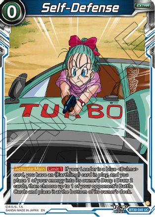 Self-Defense (BT30-040) - Three Glorious Fighters