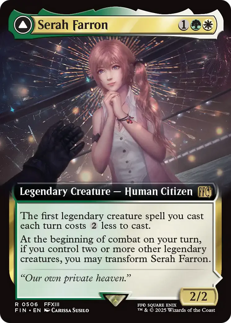 Serah Farron // Crystallized Serah (FIN-506) - FINAL FANTASY: (Extended Art) Foil - Image 2