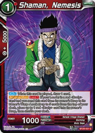 Shaman, Nemesis (BT29-021) - Fearsome Rivals