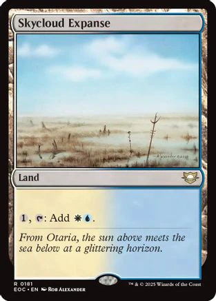 Skycloud Expanse (EOC-181) - Commander: Edge of Eternities