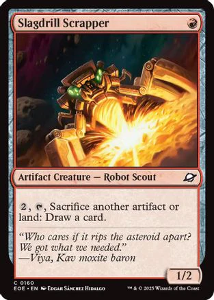 Slagdrill Scrapper (EOE-160) - Edge of Eternities