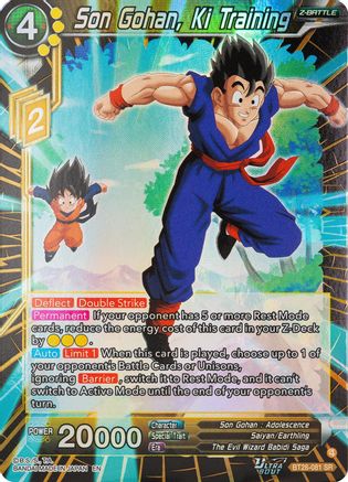 Son Gohan, Ki Training (BT28-081) - Prismatic Clash Foil