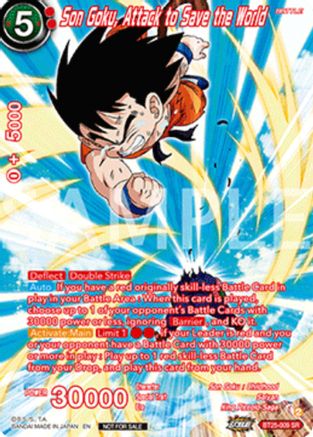 Son Goku, Attack to Save the World (Premium Alt-Art Set 2025 Vol.2) (BT25-009) - Promotion Cards Foil