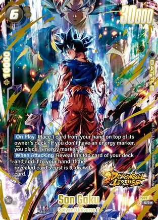 Son Goku (Bonus Pack Alternate Art) (FS09-07) - Starter Deck 9 Shallot Holofoil