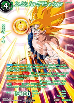 Son Goku, Face-Off With an Emperor (Premium Alt-Art Set 2025 Vol.2) (BT24-063) - Promotion Cards Foil