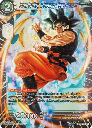 Son Goku, Pulsing New Power (BT28-108) - Prismatic Clash Foil