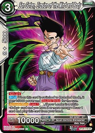 Son Goten, Erosion of the Mind and Body (BT29-116) - Fearsome Rivals Foil