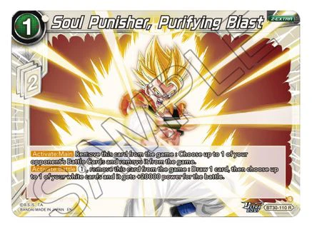 Soul Punisher, Purifying Blast (BT30-110) - Three Glorious Fighters