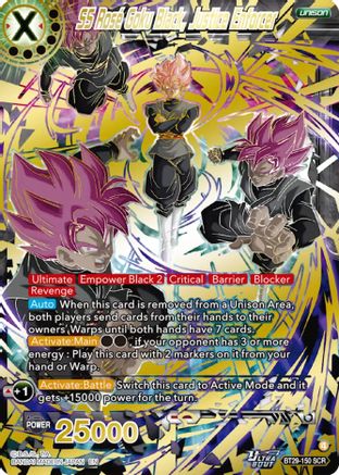 SS Rose Goku Black, Justice Enforcer (BT29-150) - Fearsome Rivals Foil