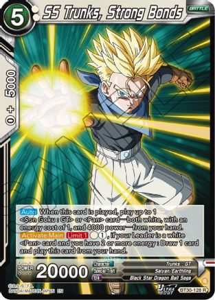 SS Trunks, Strong Bonds (BT30-128) - Three Glorious Fighters