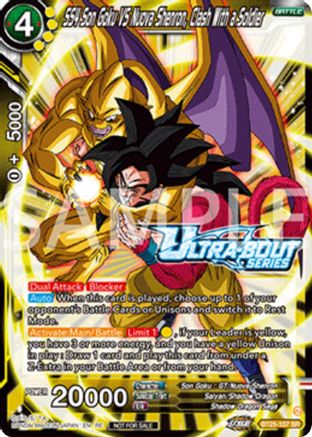 SS4 Son Goku Vs Nuova Shenron, Clash With a Soldier (Event Pack 17) (BT25-107) - Promotion Cards