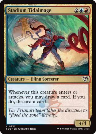 Stadium Tidalmage (SOS-232) - Secrets of Strixhaven Foil