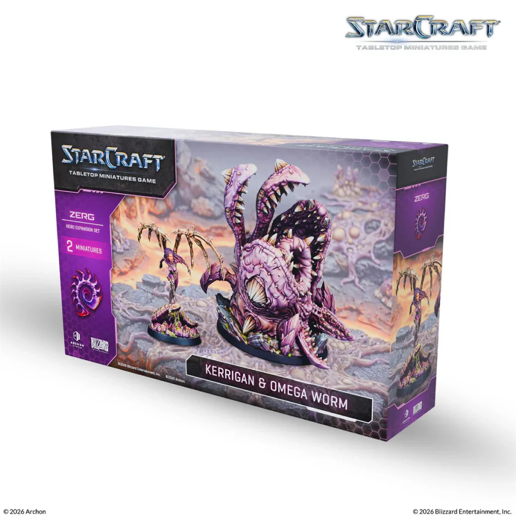 StarCraft - Zerg - Kerrigan & Omega Worm Expansion Set (Pre-Order)