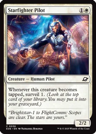 Starfighter Pilot (EOE-038) - Edge of Eternities
