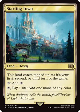 Starting Town (FIN-289) - FINAL FANTASY