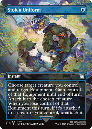 Stolen Uniform (Borderless) (FIN-332) - FINAL FANTASY Foil