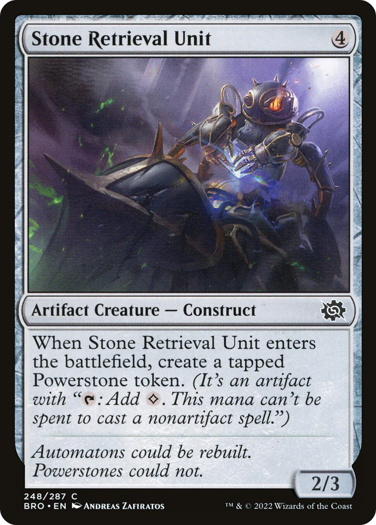 Stone Retrieval Unit (BRO-248) - The Brothers' War