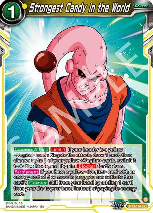 Strongest Candy in the World (BT28-104) - Prismatic Clash Foil