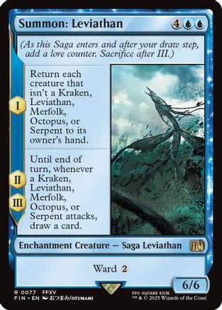 Summon: Leviathan (FIN-077) - FINAL FANTASY