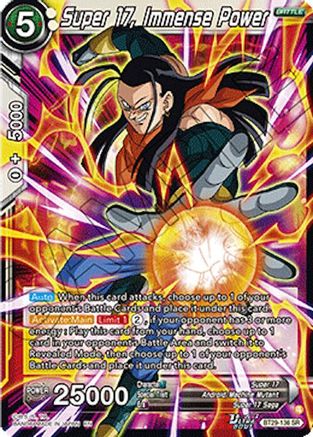 Super 17, Immense Power (BT29-136) - Fearsome Rivals Foil