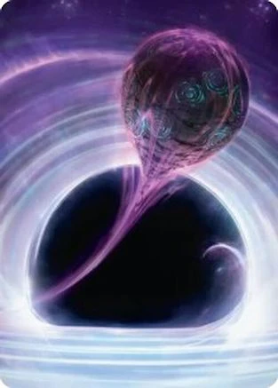 Susur Secundi, Void Altar Art Card (AAEOE-033) - Art Series: Edge of Eternities