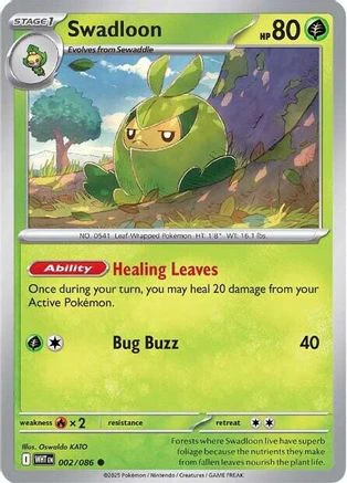 Swadloon 2 - SV White Flare Reverse Holofoil
