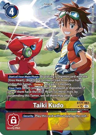 Taiki Kudo (Alternate Art) (BT21-083) - World Convergence