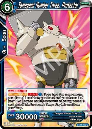 Tamagami Number Three, Protector (BT28-050) - Prismatic Clash